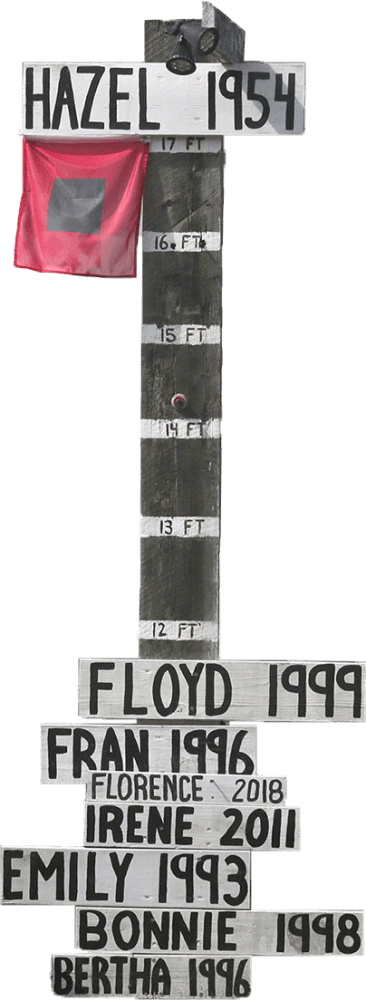 Wrightsville-Beach-Flood-Pole